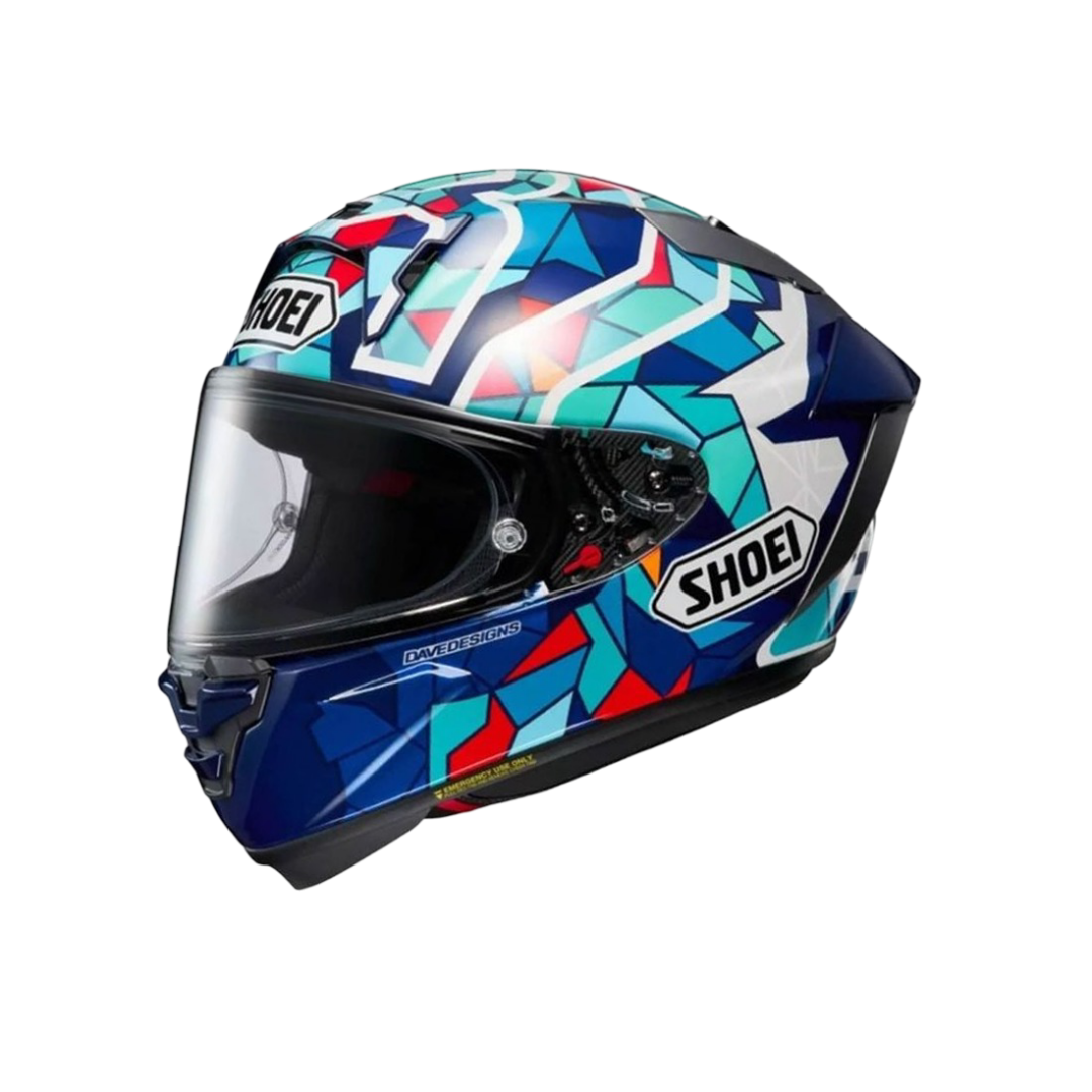SHOEI X15 Marquez Barcelona TC10